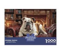 Pet Dog 1000 Pieces Paper Jigsaw Puzzle Soft Tones Hard Difficult Jigsaw Puzzles Unique Gift For Adults And Kids Gifts 38x26cm/1000pcs