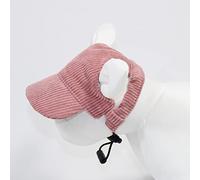 Pet Dog Baseball Cap - Stylish Dog Hat with Ear Holes Adjustable Puppy Sunbonnet UV Protection Denim Bucket Hat for Small Medium Large Dogs Summer Beach Outdoor (#3,M)