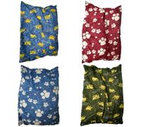 PET DOG BED CUSHION LARGE SIZE AVAILABLE COLOURS BLUE, GREEN, RED & ORANGE