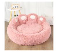 Pet Dog Bed Mat Basket Sofa Cats Products Medium Dogs Small Blanket Beds Large Baskets Pets Breeds Accessories Big Cushion Puppy(Pink,60cm)