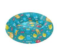 Pet Dog Bed Warm & Cozy Fluffy Cat Cave Bed for Medium Size Pets Sleeping M Cute Ocean Monsters Pattern