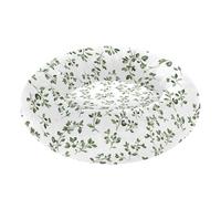 Pet Dog Beds Anxiety Relief Fluffy Dog Pillow Bed for Medium Size Pets Supplies S Chic Leaf Thyme White