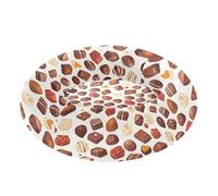 Pet Dog Beds Warm & Cozy Fluffy Kitten Beds for Medium Size Pets Sleeping XS Cartoon Valentines Chocolate Candy