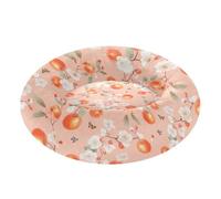 Pet Dog Beds Warm & Soft Fluffy Cat Pillow Bed for Small Size Pets Sleeping M Kawaii-Style Serviceberry Fruit Peach