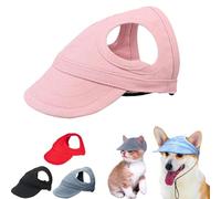Pet Dog Caps Small Puppy Pets Summer Oxford Dog Baseball Visor Hat Cats Dew Sunshade Ears Baseball Puppy Dogs