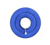 Pet Dog Cat Protection Collar Adjustable Elizabethan Collar Soft Ring Cat Dog Wound Healing Anti-Scratch Anti-Licking Headgear(Blue,L)