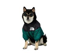 Pet Dog Clothes For Small Medium Large Dogs Clothing French Bulldog Winter Warm Down Jackets For Yorkies Dog Accessories(Green,5XL)