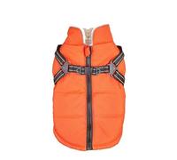 Pet Dog Clothes Harness Waterproof Dog Jacket Vest Winter Warm Dogs Clothes For Puppy Shih Tzu Chihuahua Pug Coat French-Bulldog