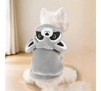 Pet dog clothes in autumn and winter plus velvet warm dogs and cats cute transformation outfit collection. (C4,L- about 10-12kg)