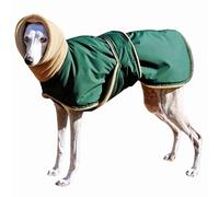 Pet Dog Coat, Warm Waterproof Clothing Set For Dogs, Thick Jacket For Medium And Large Dogs, Ideal For Greyhounds, Wolf Greyhounds, Shepherds And More(Green,5X-Large)