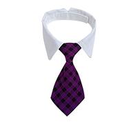Pet dog collar Animal Fashion Formal Polyester Bow Tie Dog Cat Classical Plaid Colorful Bowtie Pet Tuxedo Ties Party Dog Accessories