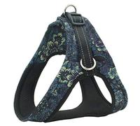 Pet Dog Harness for Chihuahua Pug Small Medium Dogs Printed Puppy Cat Walking Harnesses Vest Pet Products (E, S-Chest 15.75"- Back Length17.72)