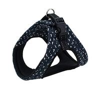 Pet Dog Harness for Chihuahua Pug Small Medium Dogs Printed Puppy Cat Walking Harnesses Vest Pet Products (B, S-Chest 15.75"- Back Length17.72)