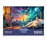 Pet Dog Jigsaw Puzzles for Adults Challenging Puzzle Games The Impossible Challenge 1000 Piece Difficult Hard Jigsaw Puzzles for Man And Woman with Letters on Back 70x50cm/1000pcs