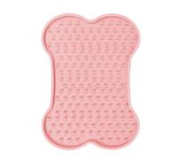 Pet , Dog Lick Mats | Lick Pad for Feeding Pets | Bone Shaped Slow Feeder , Perfect for Food, Treats, Creative Slow Feed for Dogs and Cats