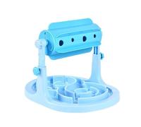 Pet Dog Puppy Adjustable Height Slow Roller Feeder Leakage Food Puzzle Interactive Toy Feeding Dispenser Dog Food Toy Ball