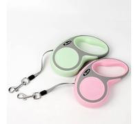 Pet Dog Retractable Lead, 5m, Anti-Slip Handle, One-Button Braking, for Small Dogs up to 33lbs, 17 x 10 cm