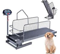 Pet Dog Running Exercise Equipment,Dog Treadmill for Large Medium Dogs with LCD Display,Multi-Functional Indoor & Outdoor Exercise Machine,Speed 0.8-12 Km/H, for Dogs up to 100kg