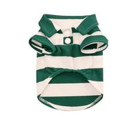 Pet Dog Shirt Summer Dog Clothes Casual Clothing For Small Large Dogs Cats T-shirt Chihuahua Pug Costumes Yorkshire Shirts (Color : Green, Size : L-28X42cm)