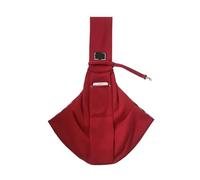 Pet Dog Sling Carrier Dog Carrier Bag Pet Outdoor Travel Cats Puppy Shoulder Bags Single Comfort Sling Handbag Tote Pouch Kitten Dog Cats Accessories(Red)