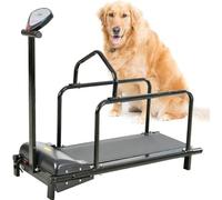 Pet Dog Treadmill, Multi-Function Home Pet Treadmill with Incline Adjustment and Display, Up to 176 Lb, LCD Display, Pet Training Equipment for Exercise and Weight Loss