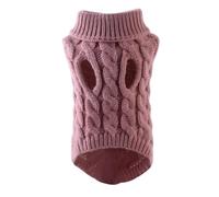 Pet Dog Turtleneck Knitting Sweater Coat Winter Warmer Thickening Pullover Knitwear Crochet Coat Clothes For Small Medium Large Dog Puppy Cat 73149