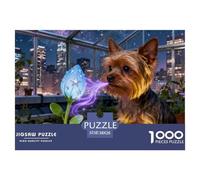 Pet Dogjigsaw Puzzle Pet Dog Adult 1000 Piece Challenge, Impossible Hard Challenging Puzzle, Unique Adult Gifts for Adults And Kids Age 12+ 38x26cm/1000pcs