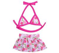 Pet Dogs Bikinis Beachwear for Small Dogs Floral Print Puppy Fashion Party Costume Swimsuit for Bichons