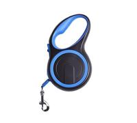 Pet Dogs Extending Leash Durable Nylon Automatic Retractable Doggy Leads ，Compatible For Small Medium Large Dog Walking(Blue,5M Plus - 50 KG)