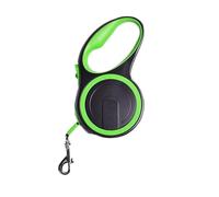 Pet Dogs Extending Leash Durable Nylon Automatic Retractable Doggy Leads ，Compatible For Small Medium Large Dog Walking(Green,5M Plus - 50 KG)