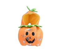 Pet Dogs Jumpsuit Halloween Pet Clothes For Small Dogs Warm Jumpsuit Outfit For Cats Clothes Carnivals Dogs Jumpsuit Pet Pumpkin Shape Jumpsuit Hooded Pet Jumpsuit