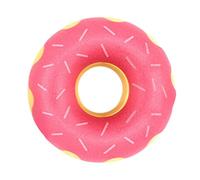 Pet Donut Chew Toy Cute and Durable Teething Toy for Small Medium Dogs