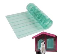 Pet Door Fins Replacement - Clear Flexible Dog House Doors, PVC Flap Cover | Easy Easy Install Transparent Pet Door for the r