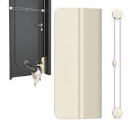 Pet Door Safety Strap - Elastic Gate Closer, Auto Lock Device | Smart Dog Flap Stopper, Flexible Barrier Limiter, Anti-Slip Silicone Cord Reliable Indoor Passage Control Bathroom Hallway Entry