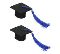 Pet Dr Hat for Puppy Graduation Party Dog Decor 2pcs Felt