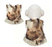 Pet Dress - X-Small Breathable Stretchy Outfit for Dogs and Cats