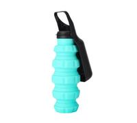 Pet Drink Bottle with Side Trough, Portable Silicone Cup, Easy Carry Handle for Walking Trip Watering Dog Drink Bottle Portable Water Cup Walk Water Dispenser Pet Outing