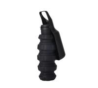 Pet Drink Bottle with Side Trough, Portable Silicone Cup, Easy Carry Handle for Walking Trip Watering Dog Drink Bottle Portable Water Cup Walk Water Dispenser Pet Outing