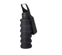 Pet Drink Bottle with Side Trough, Portable Silicone Cup, Easy Carry Handle for Walking Trip Watering Dog Drink Bottle Portable Water Cup Walk Water Dispenser Pet Outing