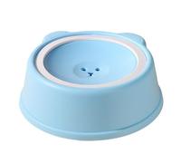 Pet Drinker, Slow No Spill - Floating Water Dish for Dogs - for Pets is Messy Puppies Cats Breeds Home Travel Carrier Car Owners