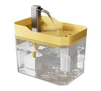 Pet Drinking Fountain - 2l Quiet Hydrator, Spill Resistant Reservoir, Efficient Impurity Removal | Large Capacity Circulating Water Bowl For Dogs Cats Apartment Kitchen Outdoor Travel Multi Animal