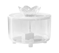 Pet Drinking Fountain - Anti-Skid Filter Water Pot, Refillable Quiet Flow, Easy Clean, Safe Construction | Continuous Hydration Solution for Living Room Bedroom Balcony Garage Yard Small Cats