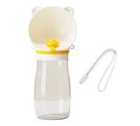 Pet Drinking Water Bottle for Dogs, Portable Outdoor Water Cup with Bowl Lid and Sealed Carry Design for Daily Walks Pet Drinking Cup Walking Bottle Dog Park Outdoor Travel Dispenser Portable Bowl