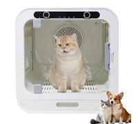 Pet Dryer Box - 1500W Low-Noise Grooming Dryer for Cats and Dogs, Mechanical Temperature Control, 360° Airflow, Multi-Ventilation System