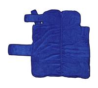 Pet Drying Coat, Dog Bathrobe with Fast Absorbent Microfiber Towel, Soft Machine Washable Pet Towel for Puppy and Cat After Bath or Swim, Quick Dry Bathrobe for Dogs (S)