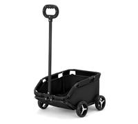 Pet Dtroller Pet Stroller Goes Out for Transportation, Small Pull Cart, Puppy Trolley, Dog Walking Cart, Small, Lightweight, Foldable Cat Pet Stroller Large(Black)