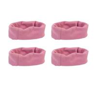 Pet Ear Covering Hood, Dog Grooming Snood with Soft Fabric Feel, Pull-on Neck Wrap, 4 Piece Set, Drying Routine Helper Pet Ear Hood Dog Grooming Wrap Drying Snood Soft Neck Cover Home Comfort Sound