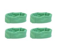 Pet Ear Covering Hood, Dog Grooming Snood with Soft Fabric Feel, Pull-on Neck Wrap, 4 Piece Set, Drying Routine Helper Pet Ear Hood Dog Grooming Wrap Drying Snood Soft Neck Cover Home Comfort Sound