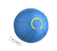 Pet Electric Ball Toy | Intelligent Bouncing Busy Ball | Removable Bouncing Busy Ball, Rechargeable Active Rolling Ball With Light For Reducing Pet Boredom