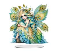 PET Elf Angel Girl 5D DIY Diamond Art Tabletop Kit